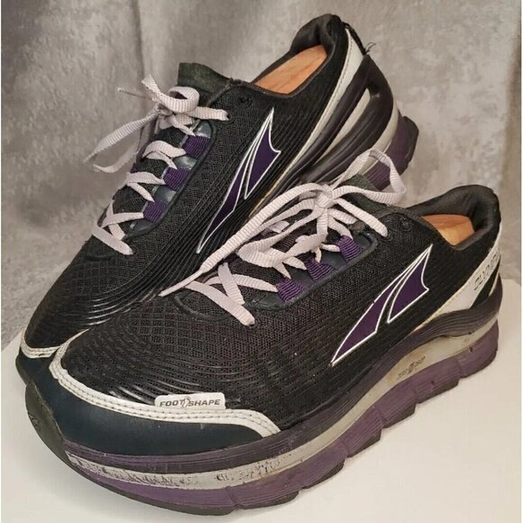 Altra Womens Olympus 1.5 A2555-3 Black Hiking Shoes Sneakers Sz 11 Running Trail - Picture 1 of 16